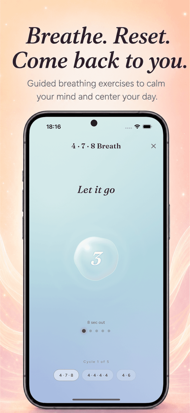 Talking to Elara's warm AI companion about your day