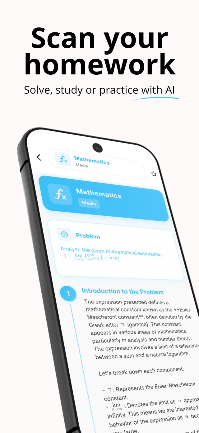 SolvIQ math solver app scanning a problem with the camera